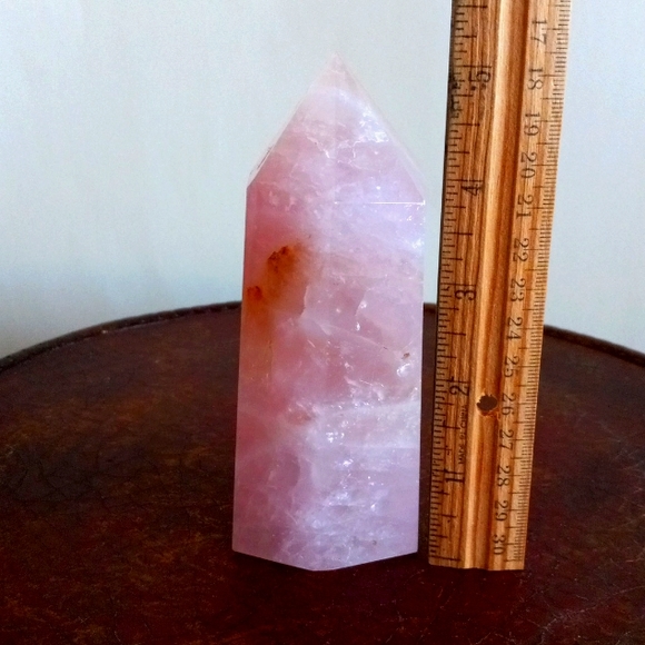 Rose quartz chunky tower. - Picture 6 of 6